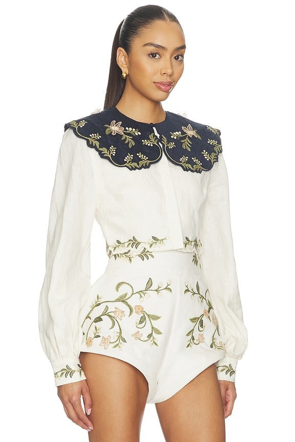 Cumbre Blouse in Cream