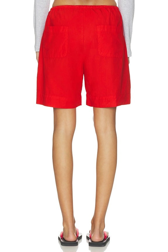 Kyoto Carpenter Short in Cerise