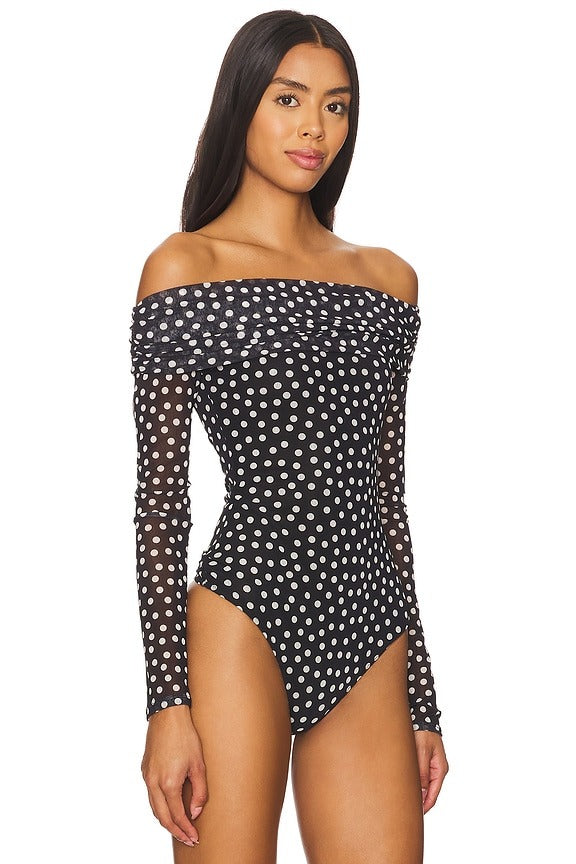 Joy Bodysuit in Polka Dot