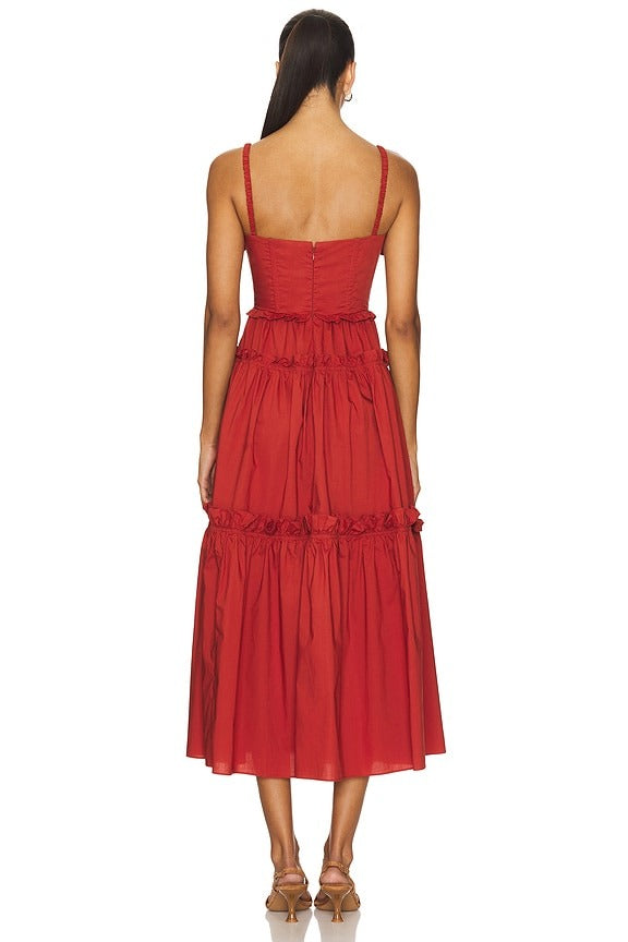 Rach Dress in Clay