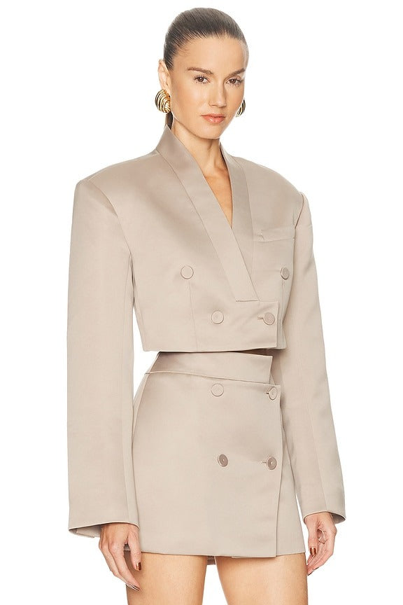 Marosa Jacket in Taupe