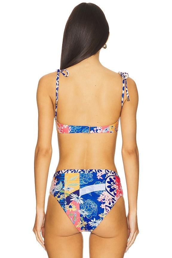 x REVOLVE Madelyn Bikini Top in Radiant Floral