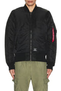 MA-1 Regular Fit Flight Jacket in Black