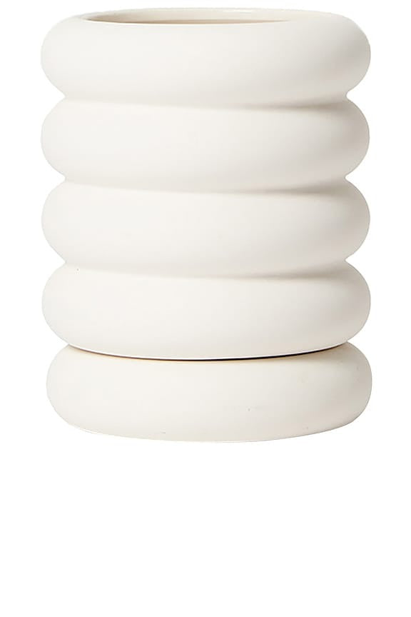 Stacking Planter Mini Tall in White