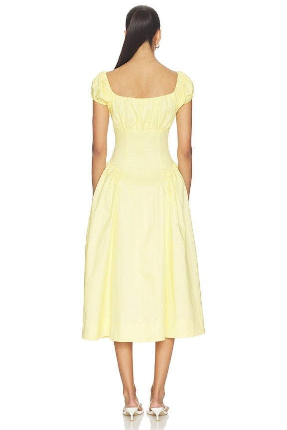 Adilene Dress in Yellow