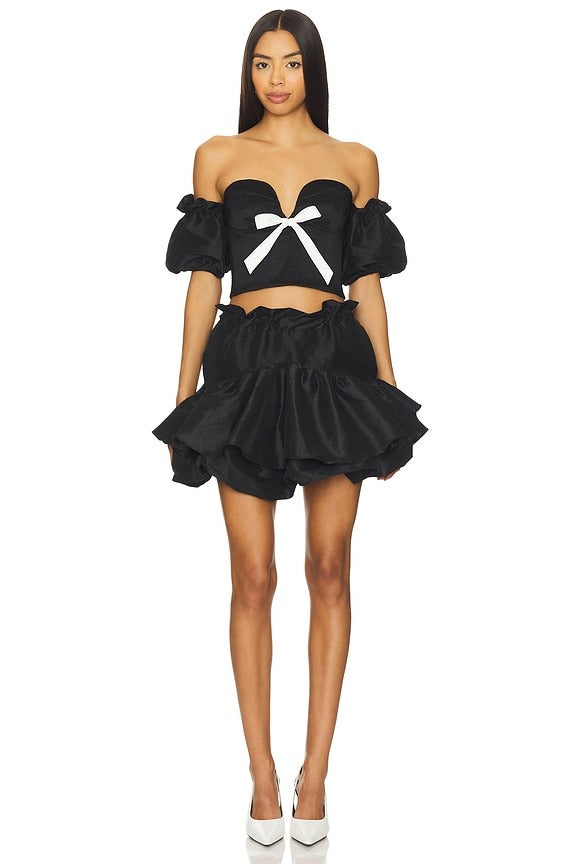 Benazir Top in Black