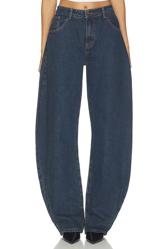Horseshoe Jeans in Dark Denim