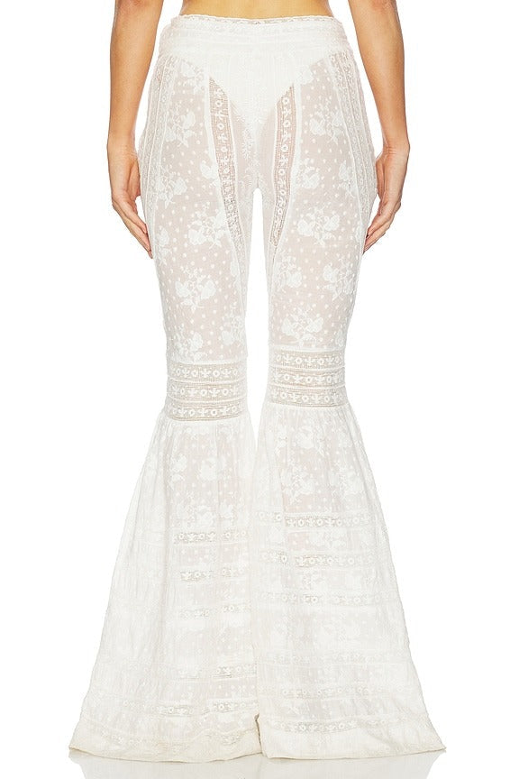 Tevla Pant in White