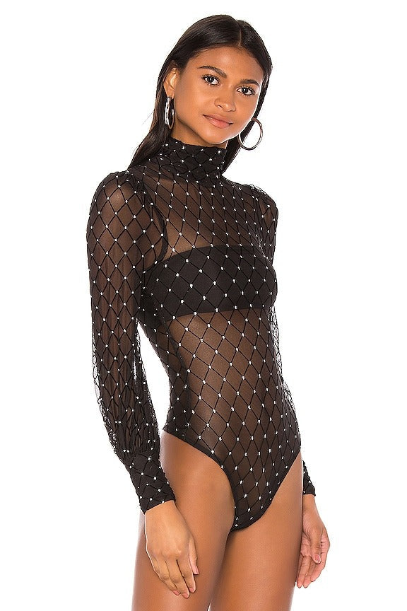 Mara Bodysuit in Black