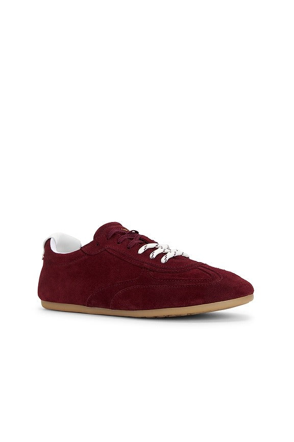 Tb.24 Sneaker in Suede Burgundy