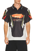 Arowana Sport Polo in Black