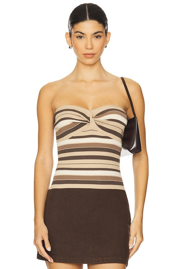 Emmett Top in Taupe