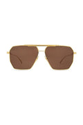 Aviator Sunglasses in Gold