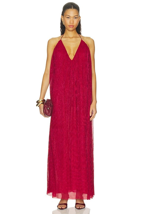 Anemos Gown in Rouge Moonlight