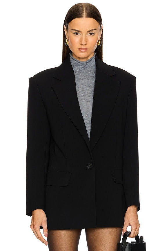 Adina Blazer in Black