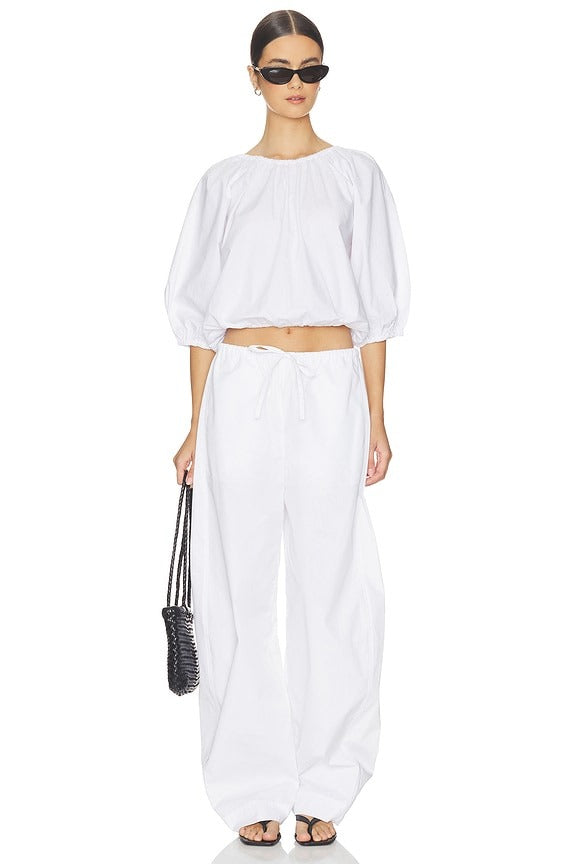 Lelow Top in Pure White