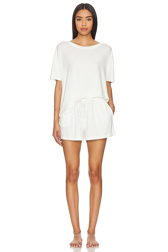 Gisele Everyday T Shirt in Ivory