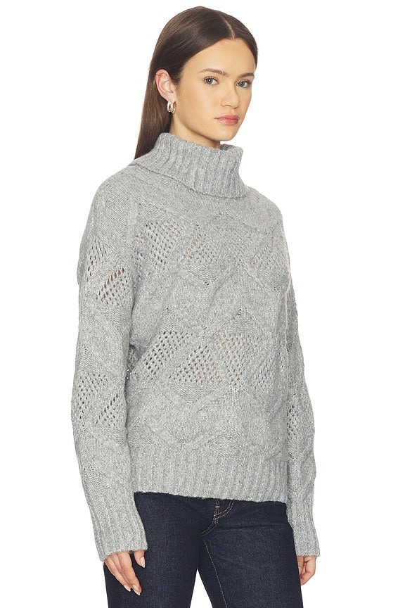 Janeth Sweater in Heather Grey