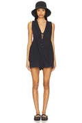 Webster Romper in Black Wash