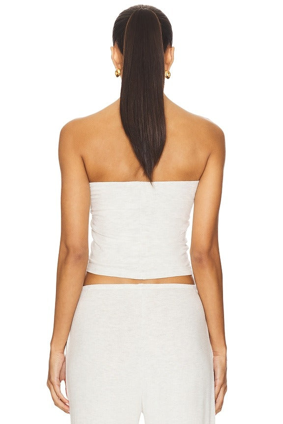 Lauren Bandeau Top in Cloud