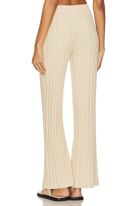 x REVOLVE Ilaria Boucle Pants in Cream