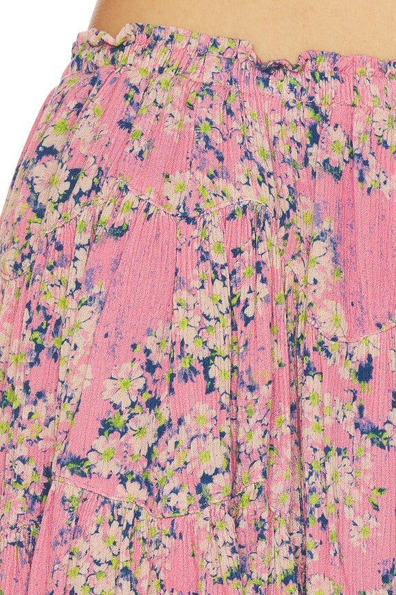 Pershing Printed Set in Pink Combo