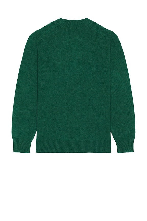 Knit Polo 9G in Bright Green