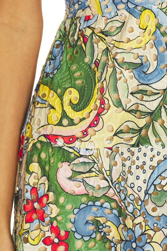 Adalyn Halter Maxi Dress in Heat Wave