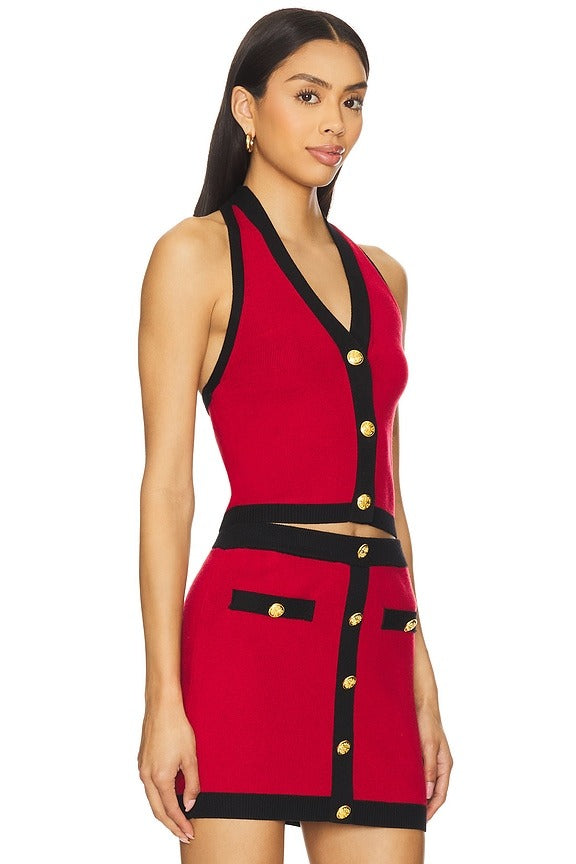 Emil Vest in Red