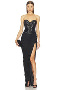 Avella Gown in Black