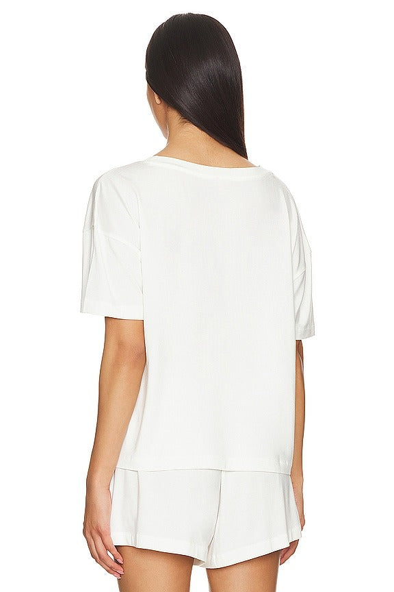Gisele Everyday T Shirt in Ivory