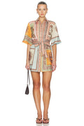Alberta Mini Dress in Multi