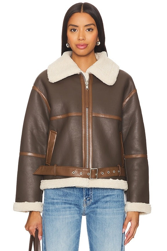 Olina Jacket in Mocha