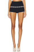 Sweater Short in Navy