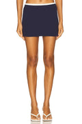 Stella Skort in Navy & White
