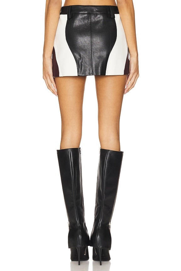 Rhiannon Mini Skirt in Black