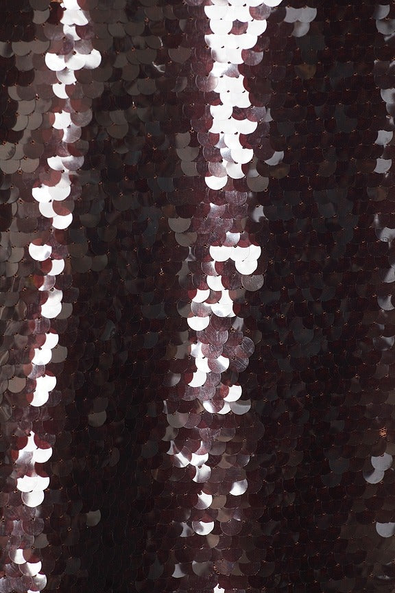 Greta Dress in Brown Sequin