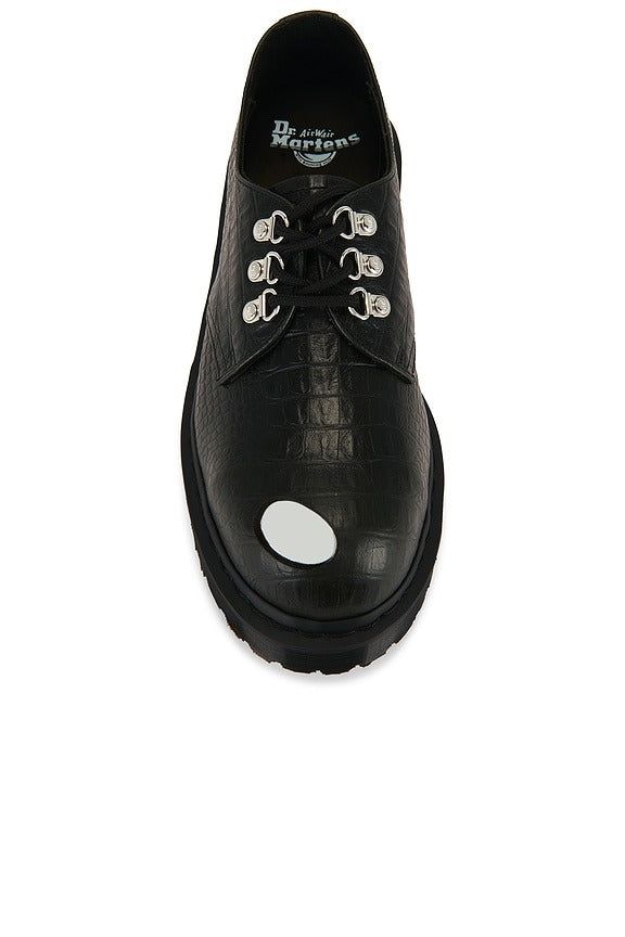 Croc Emboss 1461 Boot in Forest Green