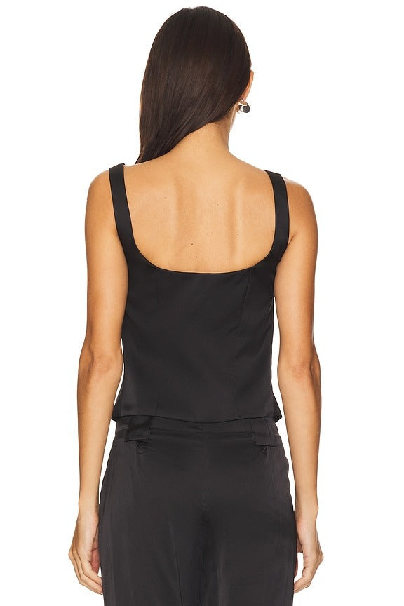 Ellis Top in Black