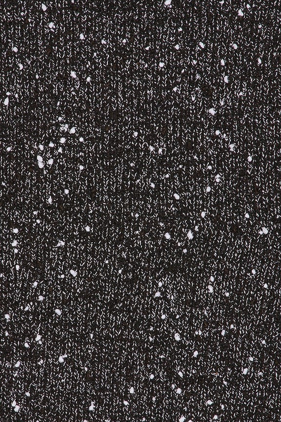 Zoe Sweater in Charcoal & Dark Brown