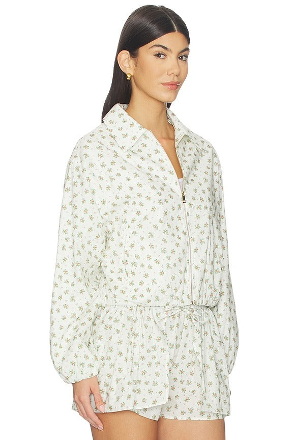 Nadine Jacket in Sprigged Floral