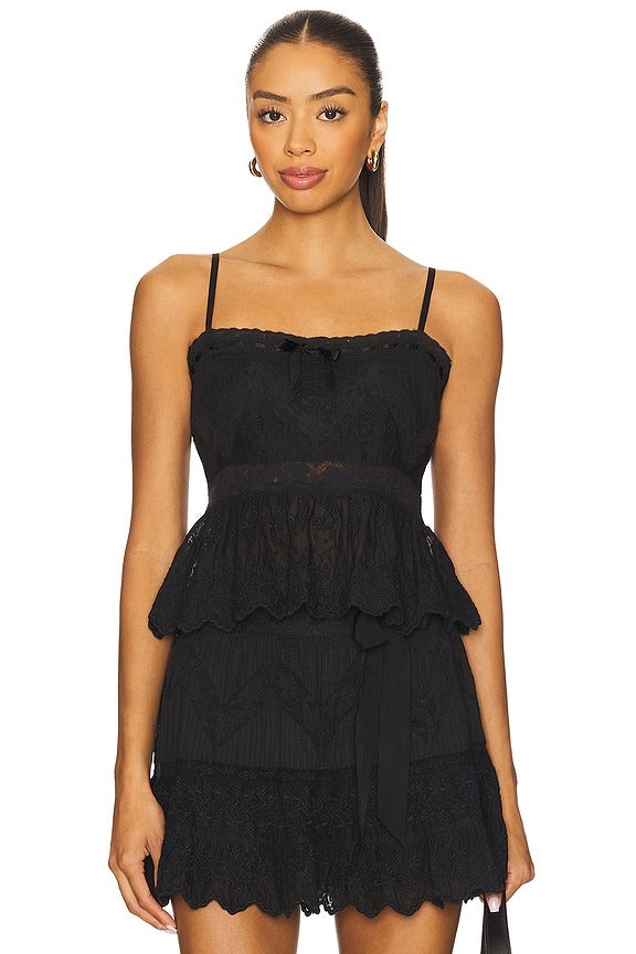 Rowina Top in Black