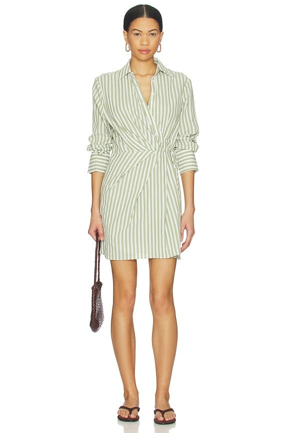 Azaline Dress in Olive