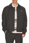 Wool Blouson in Dark Grey Heather