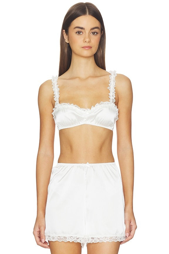 Stella Bralette in Ivory