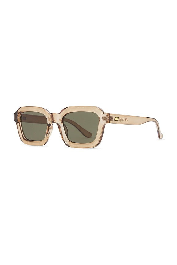 Impossible Sunglasses in Whiskey & Green Mono