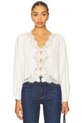Yuri Blouse in Macadamia