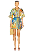 Lucky Pace Mini Dress in Multi