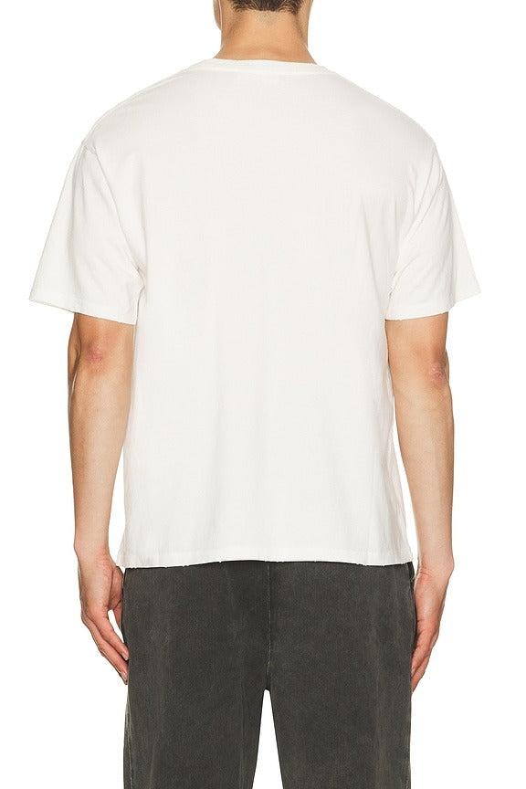 Pin Up T-Shirt in Vintage White