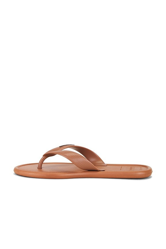 Puffed Up Sandal in Rust